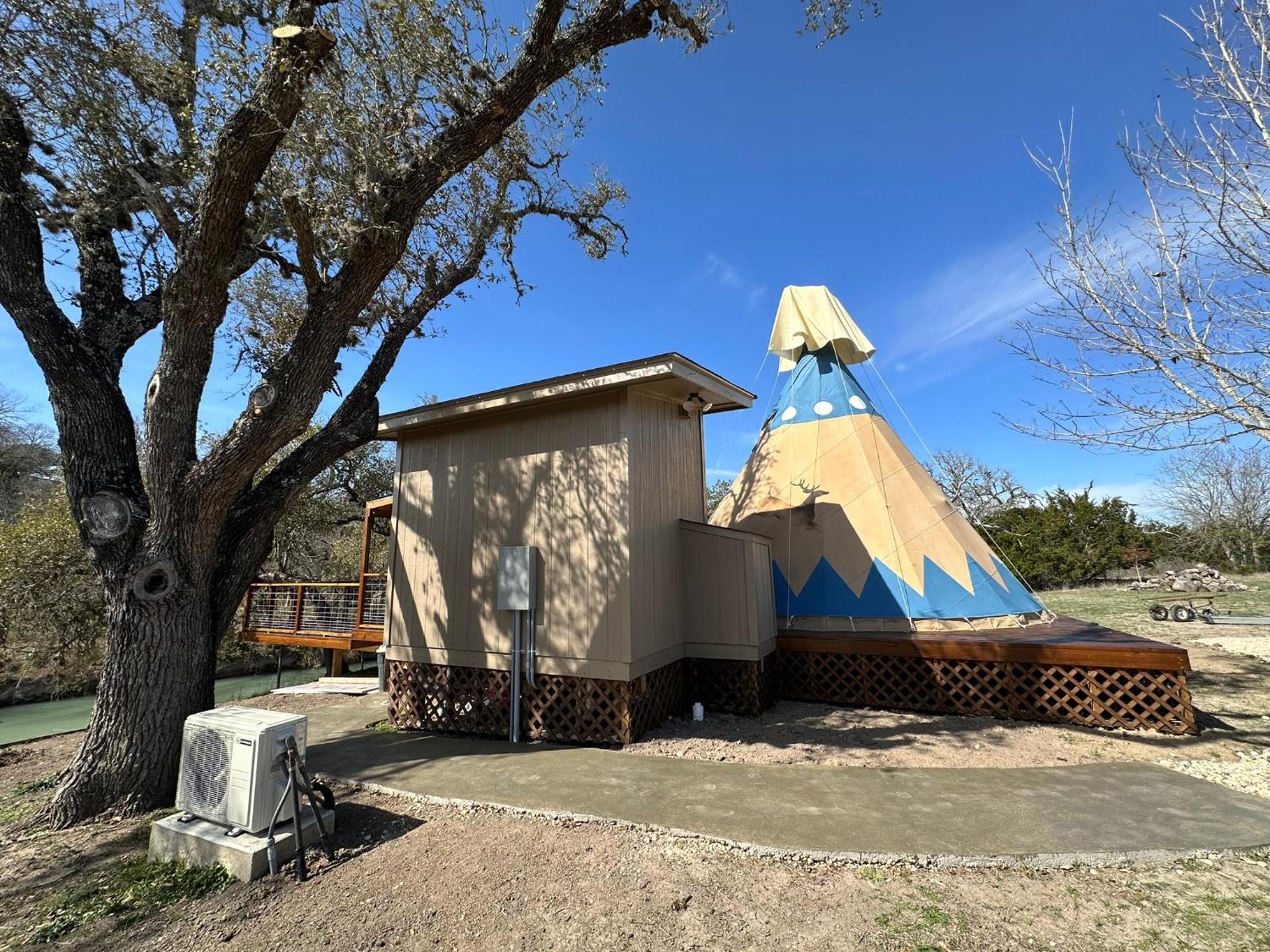 Bandera Stronghold - Cochise Tipi Extérieur photo